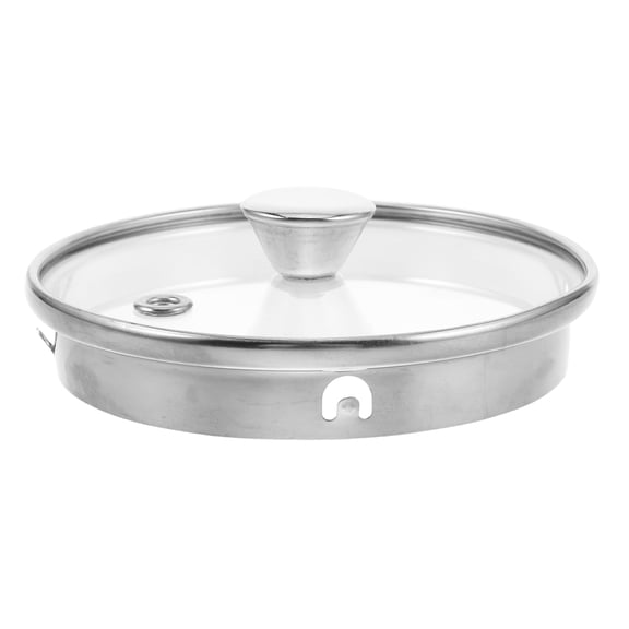 UPOUART Clear Pot Lid with Anti-Scald Design for Tea Kettles and Hot Beverage Containers, Elegant and Cover