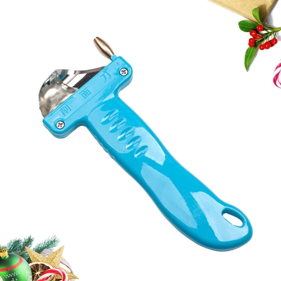 UPOUART Ergonomic Dough Chopper Kitchen Gadget Blue Stainless Steel Noodle Making 1 Set