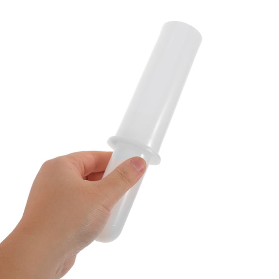 UPOUART Ergonomic Meat Pusher for Meat Mince Machines with Effortless Cleanup in White