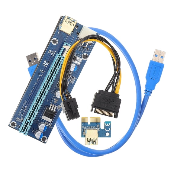 UPOUART Extension Cable For Pcie Riser Card High Speed Transmission Pc Cable Extension 12.8X4.5X1.5In