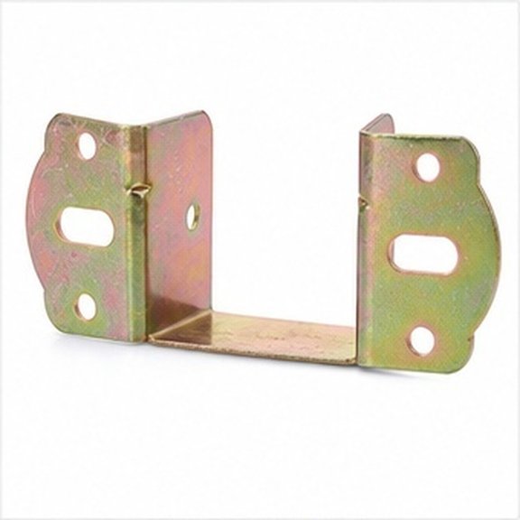 UPOUART Fence Repair Bracket Kit for Wood Rails, Resistant Galvanized Iron