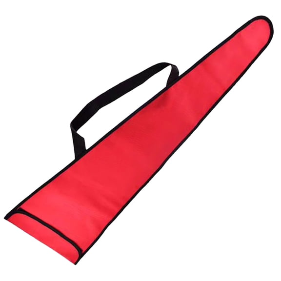 UPOUART Fencing Sword Organizer 1Set Red Oxford Cloth Fencing Bag for Competitions 11.8x13in