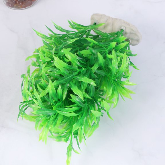 UPOUART Fish Tank Decor Artificial Flower Aquarium Decoration 1Set