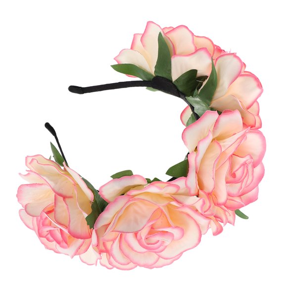 UPOUART Floral Headband Multi Velvet for Bridal and Special Occasions