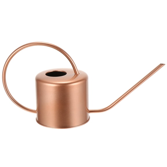 UPOUART Flower Watering Jug Simple Design Pink Metal Indoor Watering Can 1Set