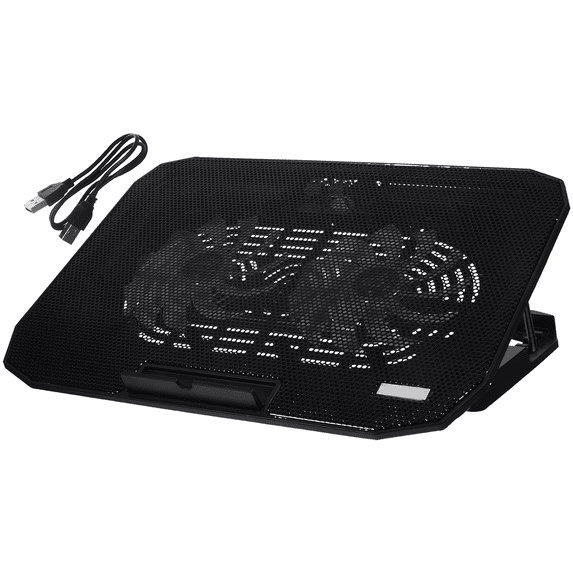UPOUART Foldable Laptop Stand Cooler with Exhaust Fan for Gaming and ...
