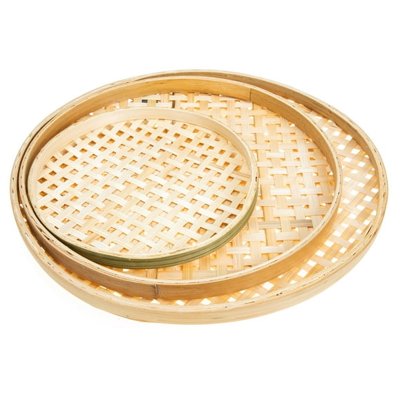 UPOUART Food Storage Bamboo 3Pcs 26x10in Square