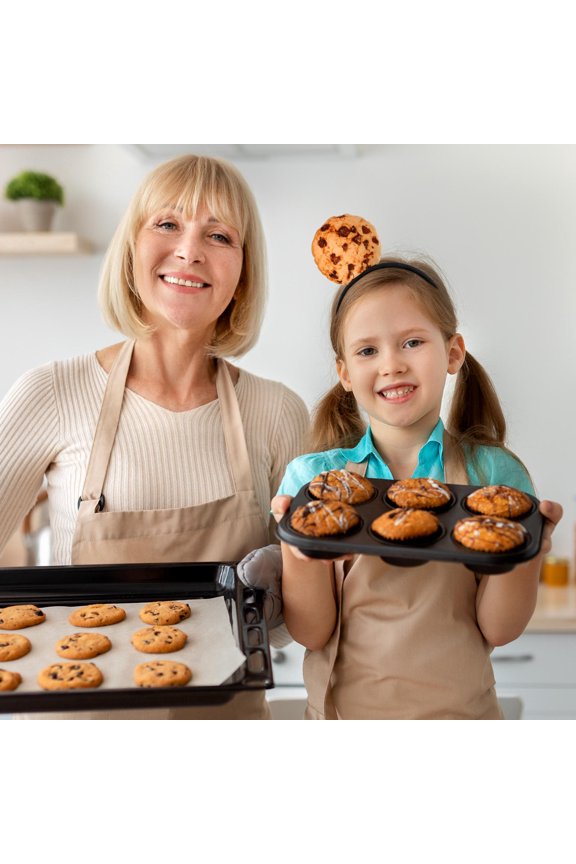 Funny Plush Cookie Headband Brown Soft Comfortable Hair Accessory for Celebrations
