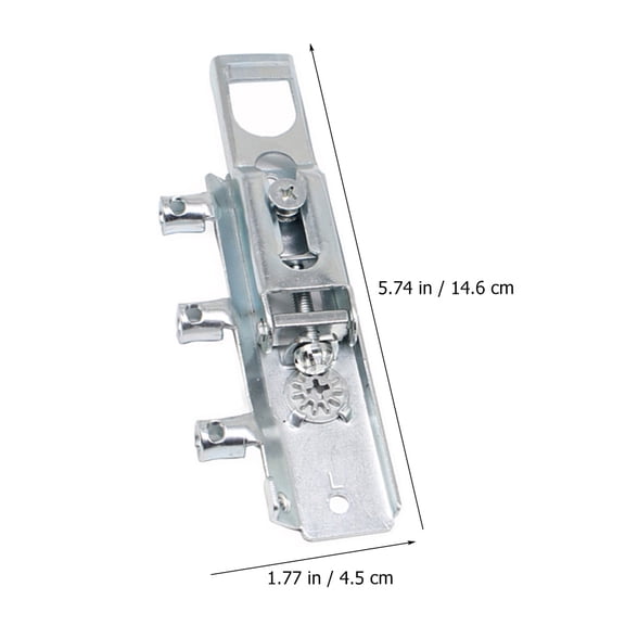 UPOUART Galvanized Surface 2Pcs Cabinet Hanging Code Silver for Cabinet Hinges in Wall Cabinets
