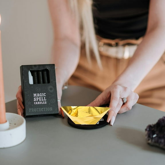 UPOUART Golden Ancestor Paper Ingot for Decoration 1000pcs Lightweight Sacrificial Supplies for TombSweeping Day