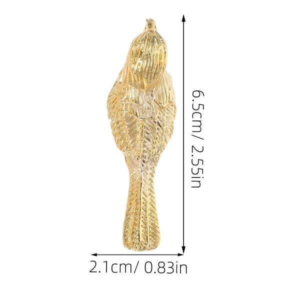 UPOUART Bird Cabinet Handles and Knobs Set, Golden Zinc Alloy, Decorative Hardware for Cabinets and Drawers