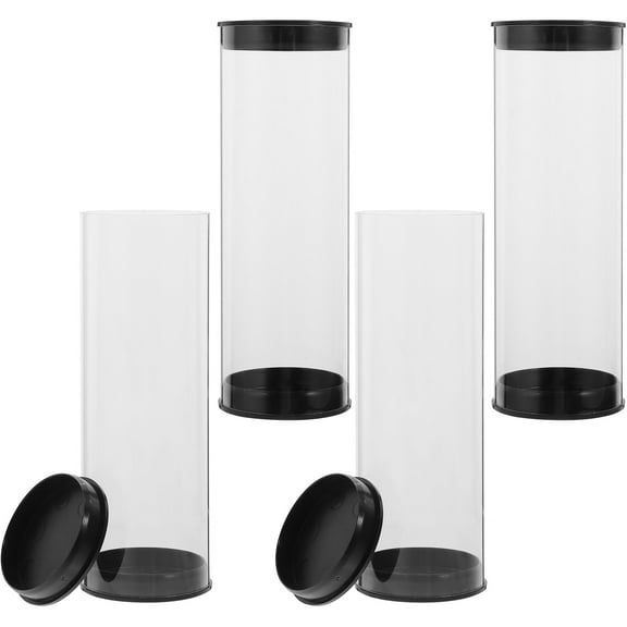 UPOUART 4-Pack Golf Display Cases with PVC Boxes for Store and Home Display