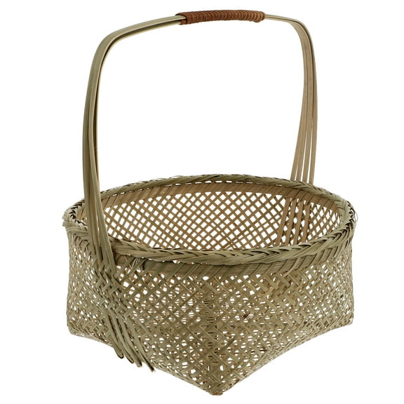 UPOUART Green Synthetic Storage Basket for Home Garden and Kitchen 12.5x8.5x7 Inches