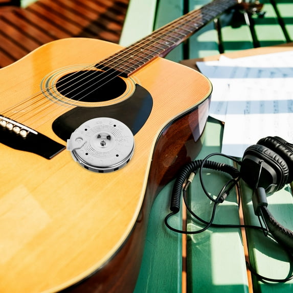 UPOUART Round Guitar Tuning Tube Tuner - Accurate and Easy-to-Use, 1 Piece for Acoustic and Electric Guitars