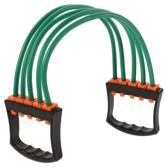 UPOUART Gym Accessory Green Elastic Chest Expander Rope Durable for Daily Use Workout