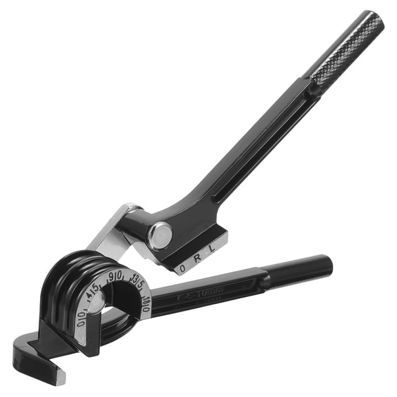 UPOUART Black Stainless Steel Conduit Bender Hand Tool for Copper Tubes with Multi Diameter Grooves