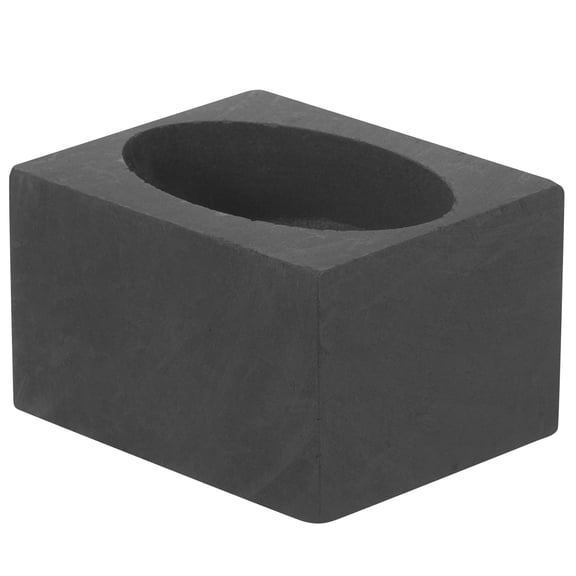 UPOUART Graphite Heart Shaped Mold for Metal Casting with Ingot Slot, Foundry Tool