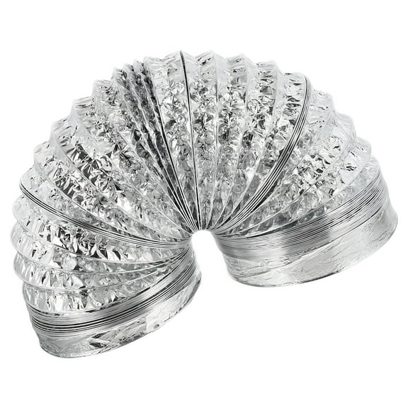 UPOUART Heating Ventilation Duct with Flexible Aluminum Foil 1Pcs 78.7*4.7*4.7in