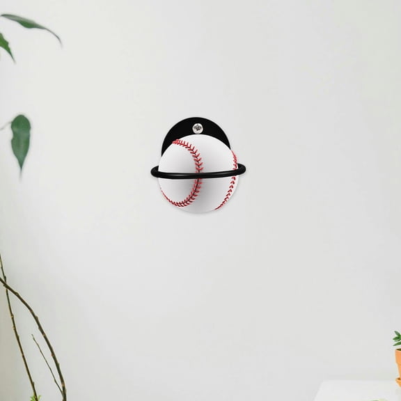UPOUART Heavy Duty Baseball Holder Wall Mounted Storage Rack for Home Golf and Softball