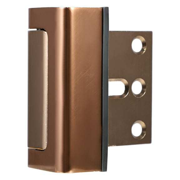 UPOUART Heavy Duty Brown Door Lock Security Latch with Spring Loaded Design for Strong Door Reinforcement