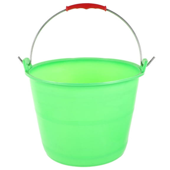 UPOUART Heavy Duty PP Construction Cement Bucket with Handle for Mixing, Storage, and Use