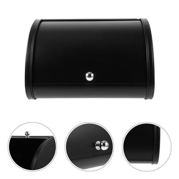 UPOUART Countertop Bread Storage Box for Kitchen with Unique Pattern Design