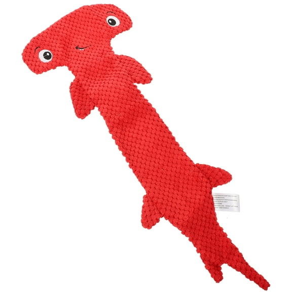 UPOUART Household Dog Chew Toy Plush Chewing Toy for Indoor Play 1Set Red