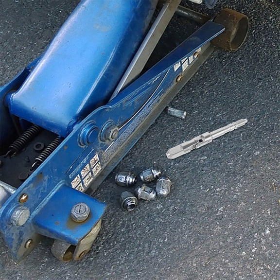 UPOUART Jack N Drill with Iron Scissor Jack Adapter for DIY Enthusiasts 1Pcs