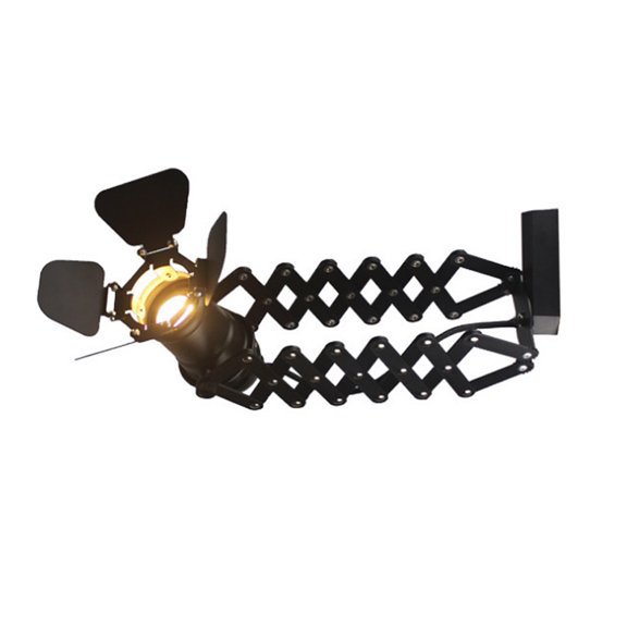 UPOUART LED Spot Lights Indoor Black Square for Store Restaurant Adjustable Height 1Set