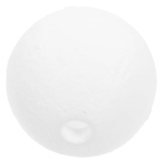 UPOUART Lamp Shades Lamps White Plastic 3D Printed Moon Lamp Shade for Versatile Home Lighting