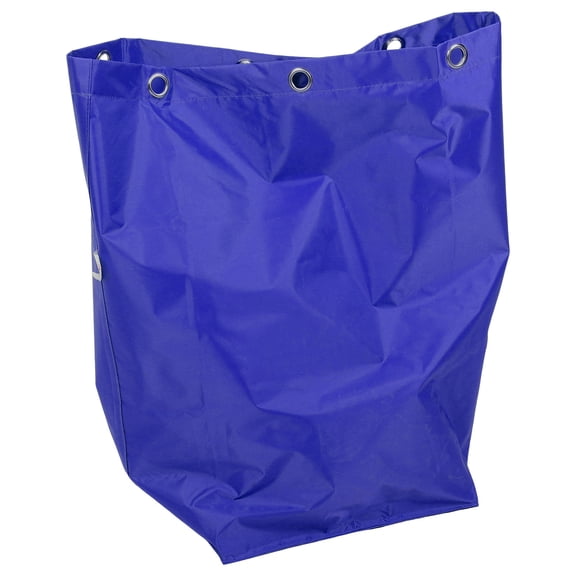 UPOUART Large Blue Canvas Janitorial Cleaning Bag for Outdoor Use Durable and Spacious