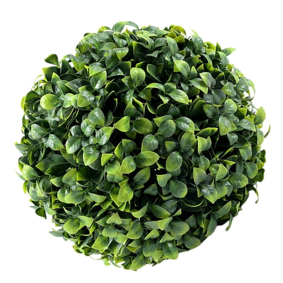 UPOUART Lifelike Artificial Topiary Ball Green Plastic Ideal for Indoor Outdoor Decorative Use