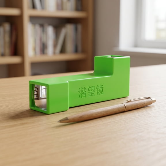 UPOUART Plastic Periscope Apparatus Light Green for Middle School Physics Optics Experiments