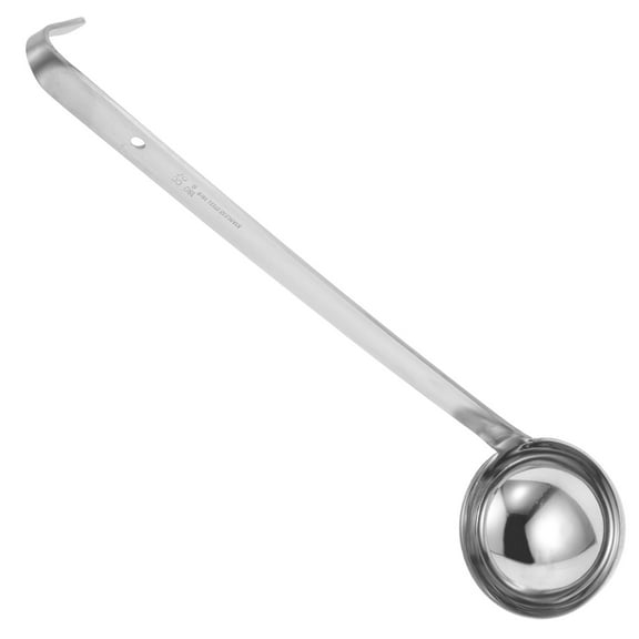 UPOUART Long Handled Stainless Steel Ladle for Cooking Soup Sauce and Gravy with