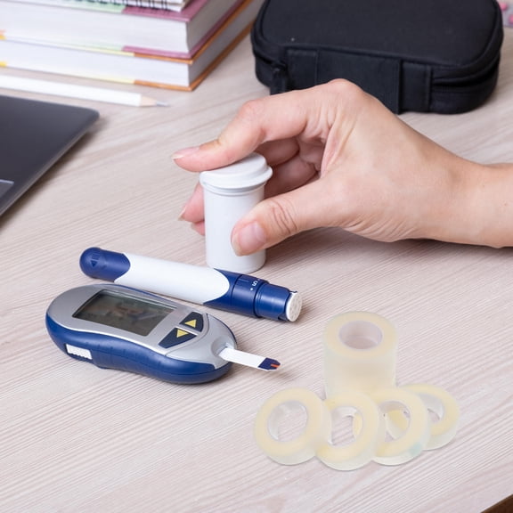 UPOUART Medical Grade Transparent PE HandTearable Tape for Repairing Skin Breathable High Adhesion White 1.5in x 10yd