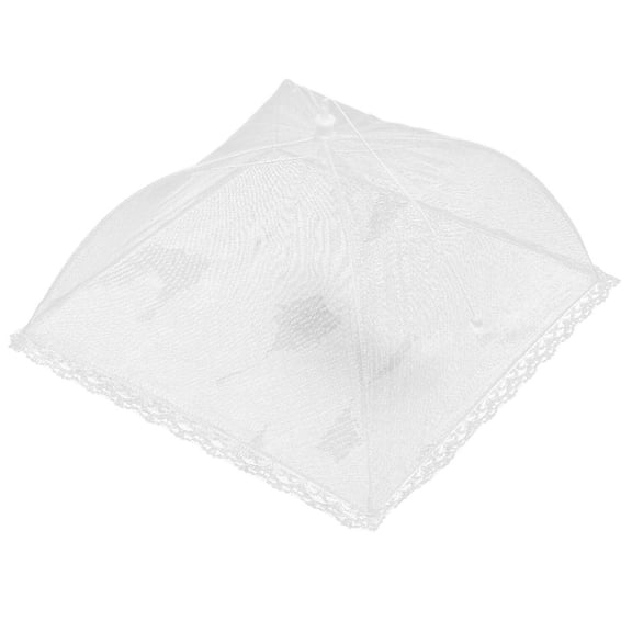 UPOUART Foldable White Food Protector Tent with Strong Frame for Outdoor Dining Picnic and Camping Use