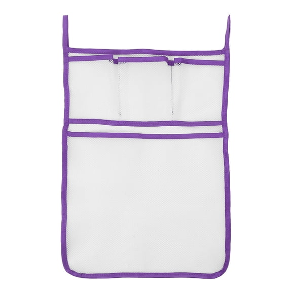 UPOUART Mesh Hanging Shower Organizer Bag for Bathroom Storage, Toiletries, and Sundries Holder
