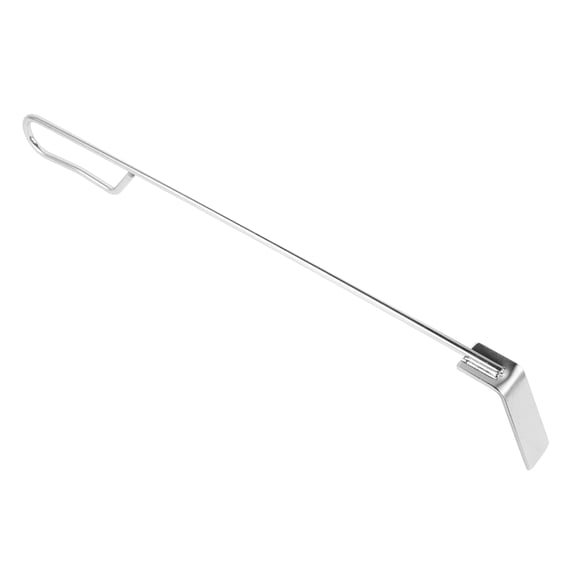 UPOUART Metal Fireplace Ash Shovel with Hole Handle, Wear-Resistant Multipurpose Tool for Easy Cleaning