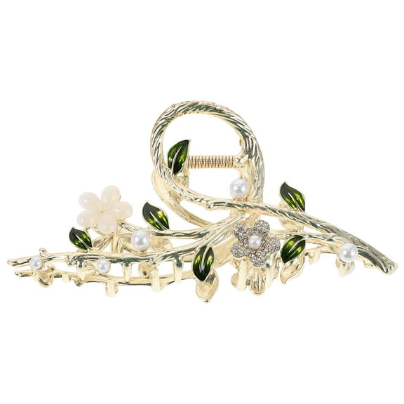 UPOUART Metal Flower Hair Clip with Elegant Floral Design for Women Girls Stylish Hair Accessories
