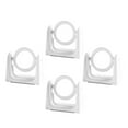 thumbnail image 1 of UPOUART Bathroom Curtain Rod Holder White 1.6x1.1x2in, 1 of 8