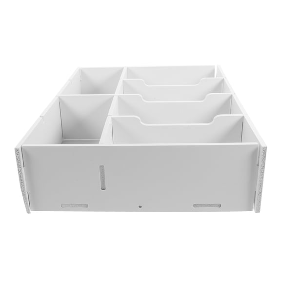 UPOUART Storage Box White Cash and Organizer Case for Change 1 Piece
