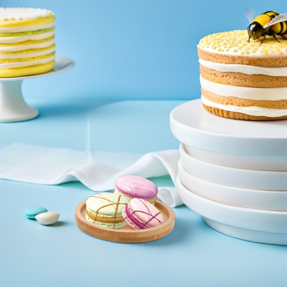 UPOUART Mosaic Plate Set, 7 Piece Bases for Craft Projects