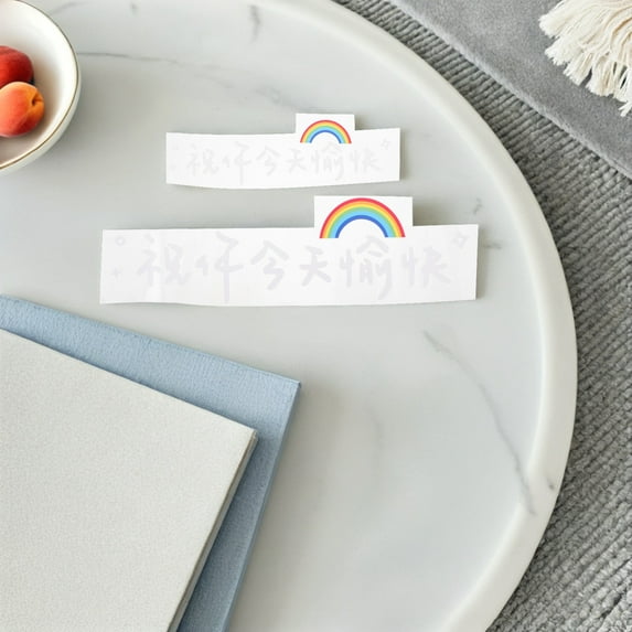 UPOUART PVC Car Center Pillar Sticker Unique Design for Car Decoration 2Pcs