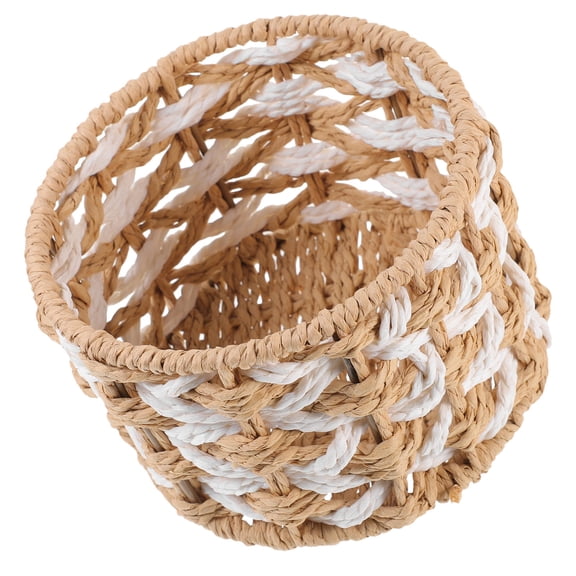 UPOUART Small Basket Assorted Color Iron Organization 1Pack for Sundries Holder