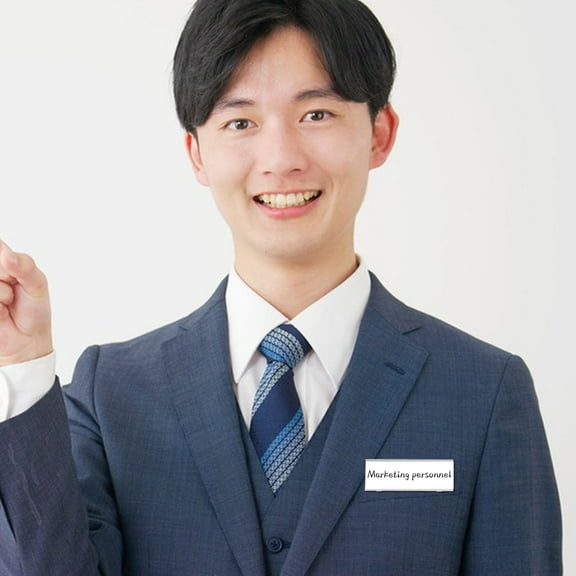 UPOUART Name Tag Pins 10Pcs Small Sign Card Holder for Staff Guests in Exhibitions and Hotels