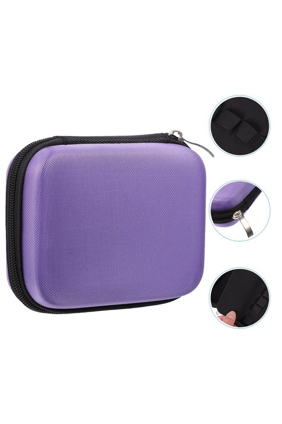 Oil Carrying Case Waterproof Nylon for Essential Oil Users 1Set