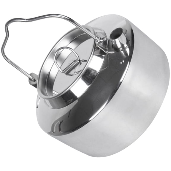 UPOUART Camping Water Boiler Silver Outdoor Cooking 1Pcs