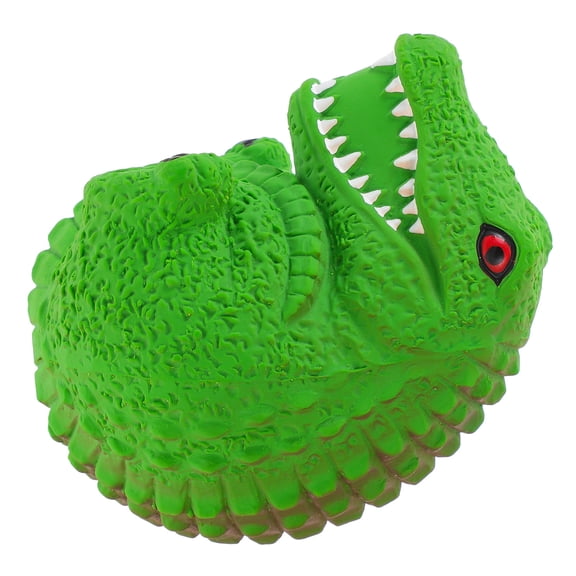 UPOUART Latex Dog Toy Green Chewing Squeaky Toy Simulated Animal Model Destructive Behavior Discouragement 1Pcs