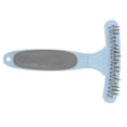 thumbnail image 1 of UPOUART Pet Grooming Rake with Non- Sky Handle, Metal Teeth for Shedding and Dematting, 1 of 8