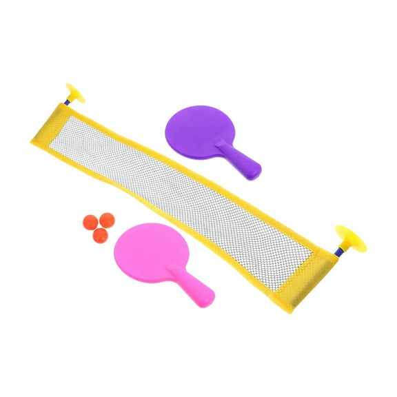UPOUART Pingpong Ball 1 Set Table Tennis Pong Board Game Set Portable Mini Size for Children Family Time